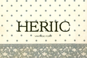 Heriic Font Download
