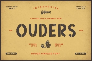 Ouders Font Download