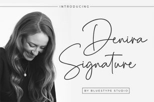 Denira Signature Font Download