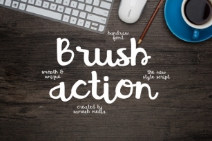 Brush Action Font Download