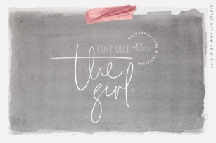 The Girl Duo Font Download