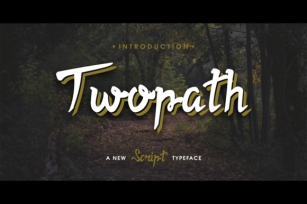 Twopath Font Download