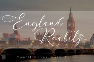 England Reality Font Download