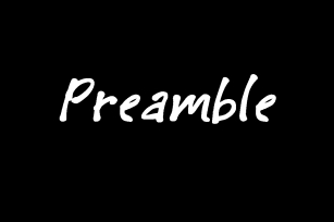 K26 Preamble Font Download