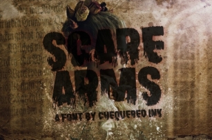 Scare Arms Font Download