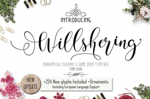 Will Shering Font Download