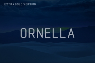 Ornella Extra Bold Font Download