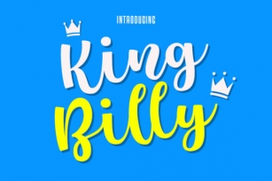King Billy Font Download