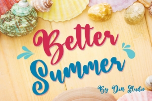Better Summer Script Font Download