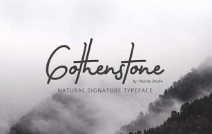 Gothenstone Font Download