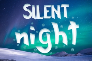Silent Night Font Download