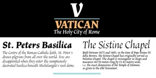 Vatican Family Font Download