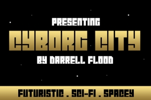 Cyborg City Font Download