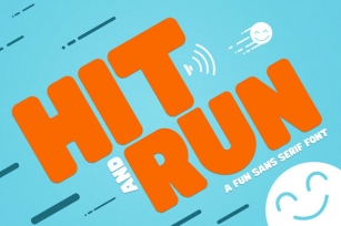Hit and Run Font Download