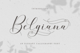 Belgiana Font Download