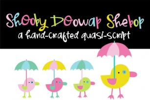Shooby Doowap Shebop Font Download