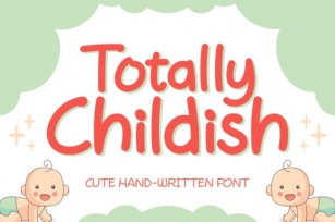 Totally Childish Font Download