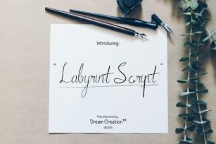 Labyrint Script Font Download