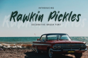 Rawkin Pickles Font Download