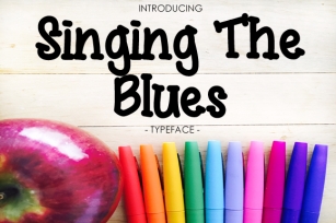 Singing the Blues Font Download