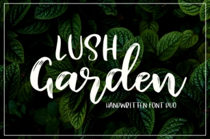 Lush Garden Duo Font Download