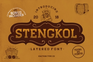 Stengkol Font Download