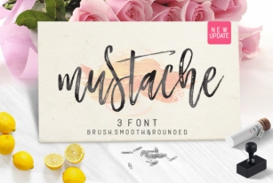 Mustache Family Font Download
