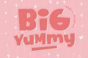 Big Yummy Font Download