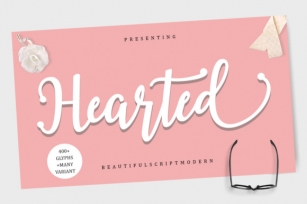 Hearted  Font Download