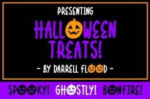 Halloween Treats Font Download