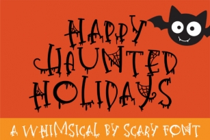 Happy Haunted Holidays Font Download