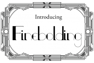 Finebolding Font Download
