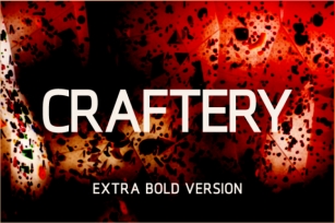 Craftery Extra Bold Font Download