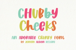 Chubby Cheeks Font Download