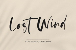 Lost Wind Font Download