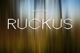 Ruckus Font Download