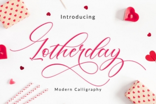 Lotherday Font Download