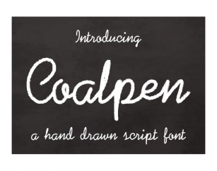 Coalpen Font Download