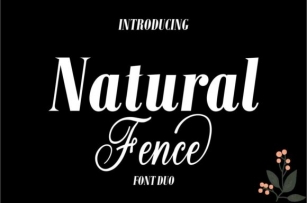 Natural Fence Font Download