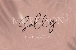 Sally Morrison Duo Font Download