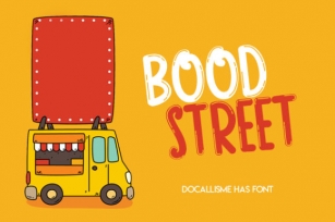 Bood Street Font Download