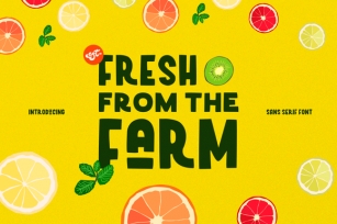 Fresh from the Farm Font Download
