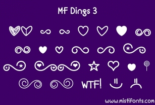 MF Dings 3 Font Download