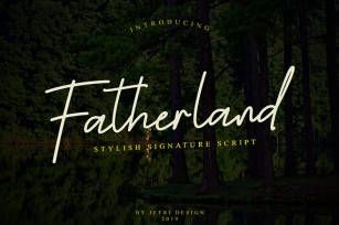 Fatherland Script Font Download