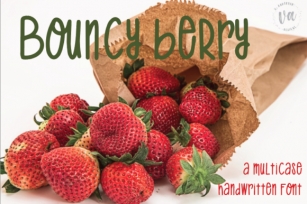 Bouncy Berry Font Download