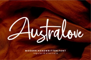 Australove Font Download