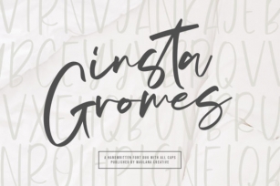 Insta Gromes Font Download