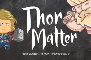 Thor Matter Font Download