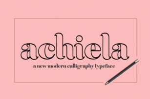 Achiela Family Font Download
