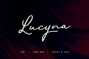 Lucyna Font Download